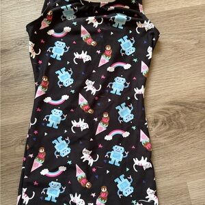 Kids Robot and Unicorn Dance Costume - Black